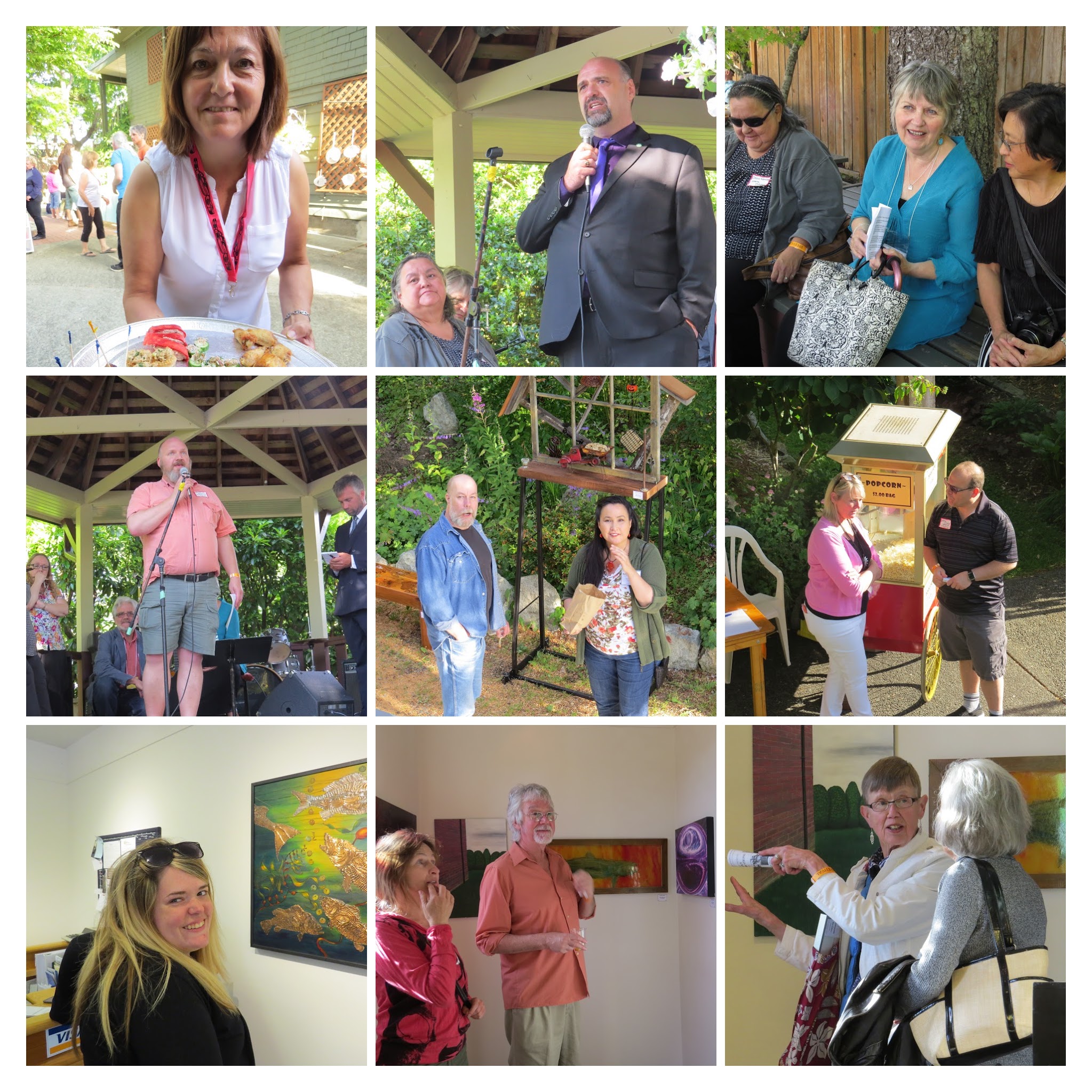 Click collage for more photos from Art Rave 2016 Reception